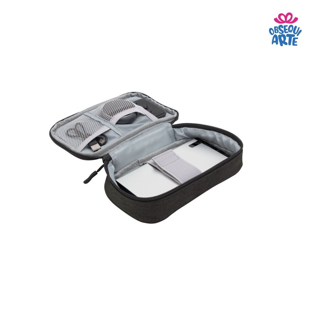 EC765 Organizador de cables _DENVER_ - Negro 3