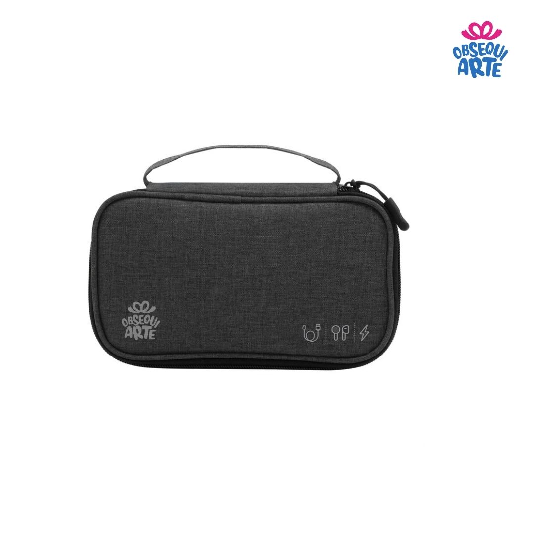 EC765 Organizador de cables _DENVER_ - Negro