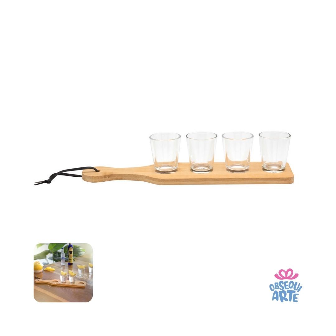 CT631 _Set de vasos tequileros _TOC TOC
